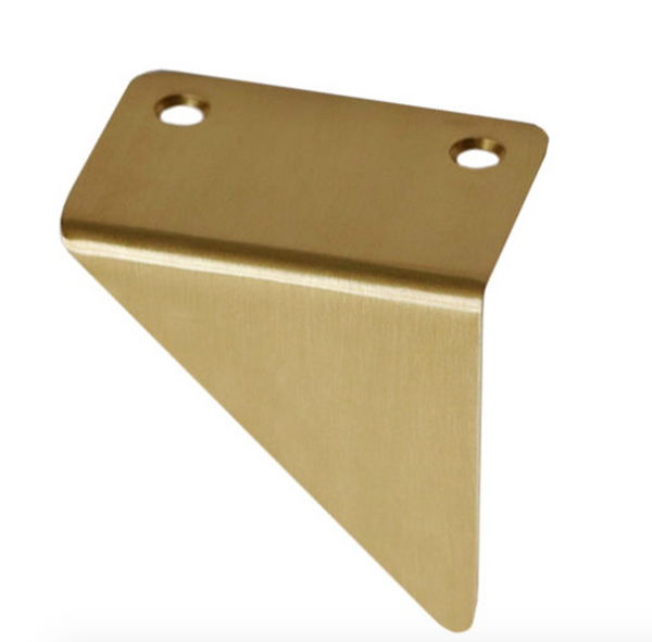 Corbridge Brass Triangle Cabinet Handle
