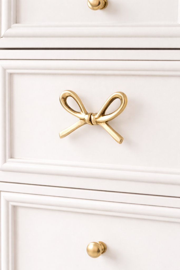 Brass Bow Cabinet Knob – Home Luxe Co