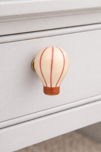 Hot Air Balloon Drawer Knob - Pink