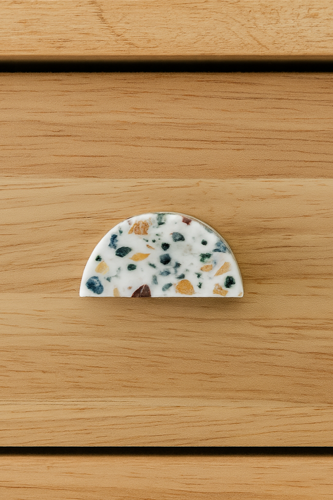 Half Moon Terrazzo Handle