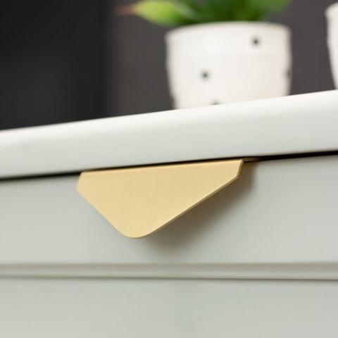 Triangle Brass Cabinet Handle