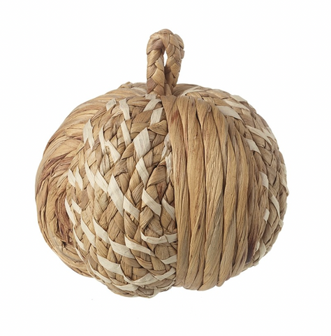 Woven Rattan Pumpkin
