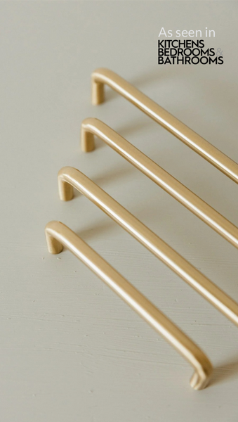 Chatton Curved Brass Handle