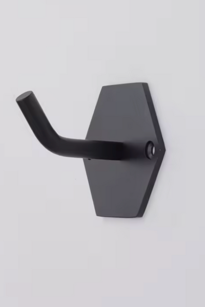 Dissington Black Hexagon Wall Hook
