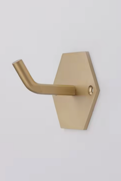 Dissington Black Hexagon Wall Hook