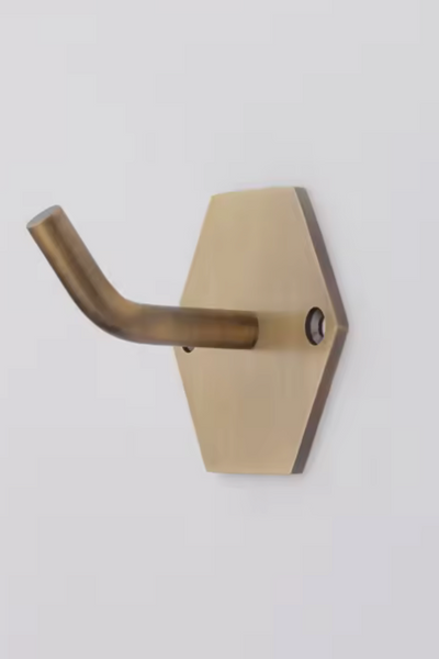 Dissington Black Hexagon Wall Hook