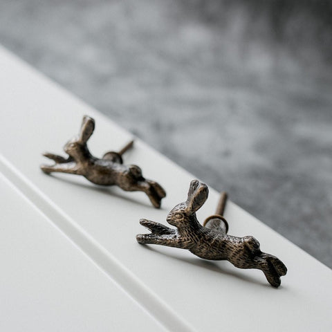 Leaping Hare Drawer Knob