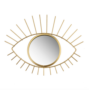 Gold Eye Tribal Mirror