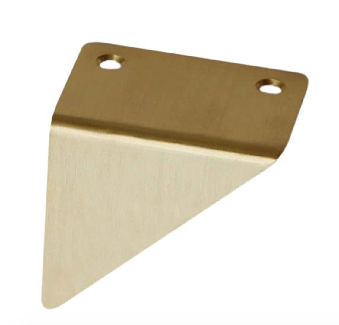 Corbridge Brass Triangle Cabinet Handle – Home Luxe Co