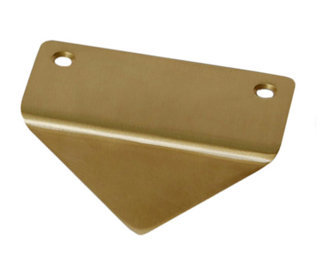 Corbridge Brass Triangle Cabinet Handle – Home Luxe Co