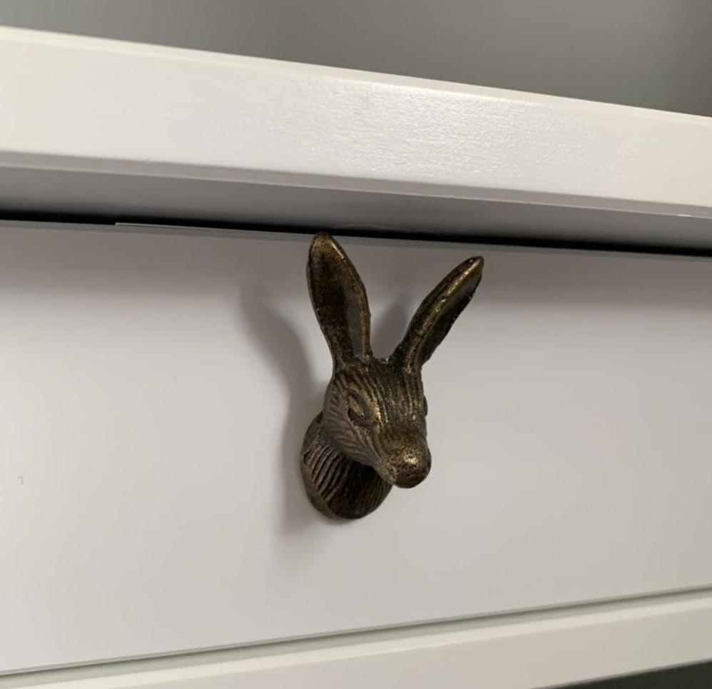 Rabbit Hare Drawer Pull